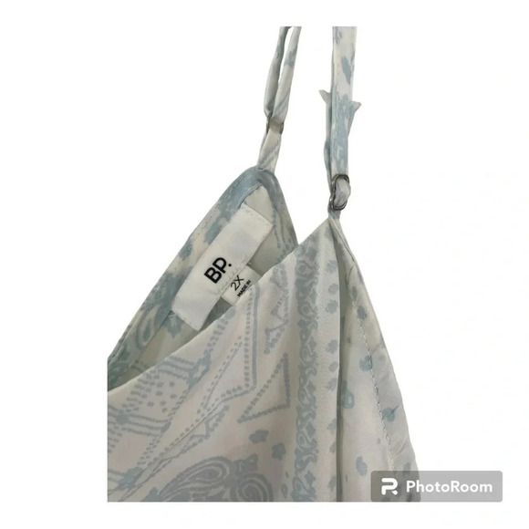 bp for NORDSTROM’S 2x adjustable strap bandana-mix tie back crop top - Picture 5 of 5